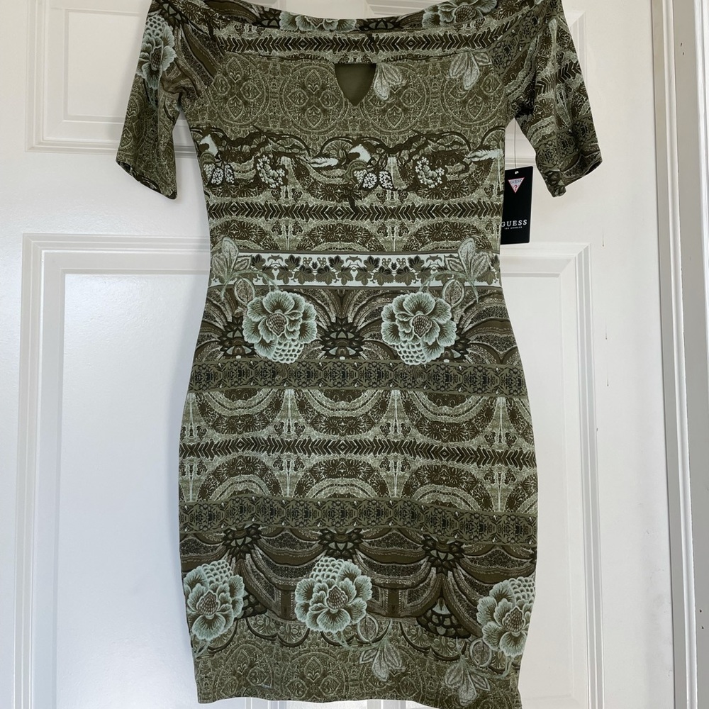 Guess off the shoulder dress